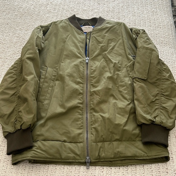 Free People Becca Bomber Jacket - Picture 1 of 5